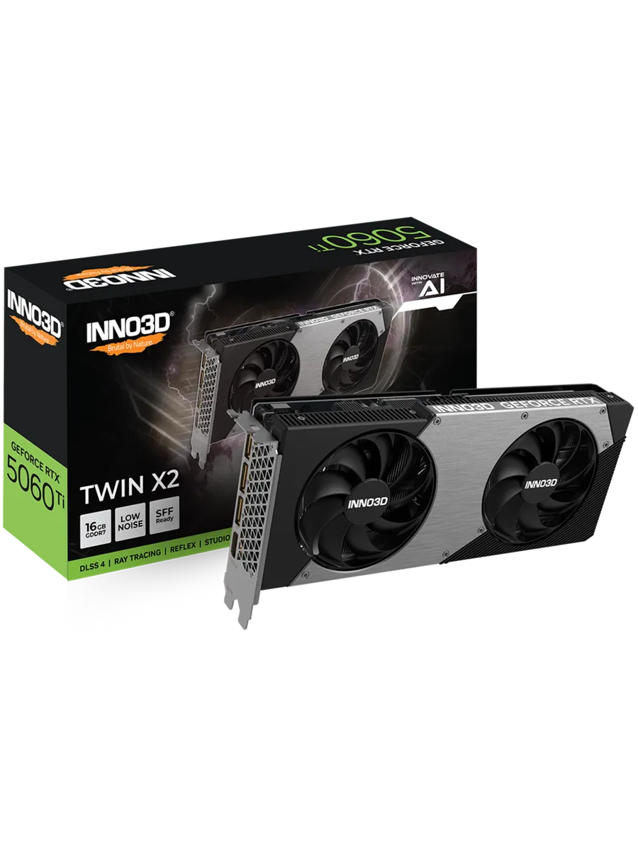 Видеокарта RTX 5060 Ti TWIN X2